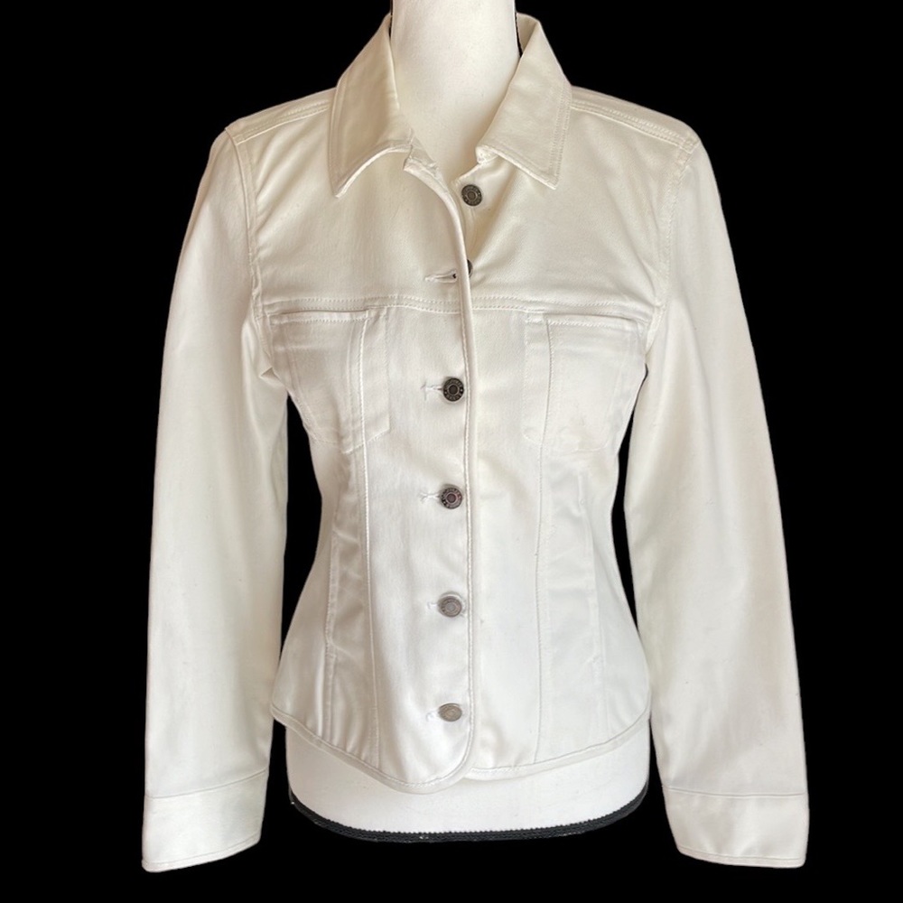 Geoffrey Beene Sport Stretch Denim Jacket S - Picture 1 of 7